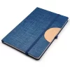 Custom Printed A5 Fabric Notebook with Phone Holder Merchlist_Blue