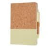 Custom Printed Cork Texture A5 Ruled Notebook Merchlist_Green