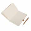 Custom Printed Cork Texture A5 Ruled Notebook Merchlist_White