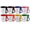 Custom Printed Two-Tone Ceramic Mug Cup with Spoon Merchlist 3