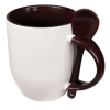 Custom Printed Two-Tone Ceramic Mug Cup with Spoon Merchlist_Black copy