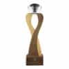 Eco-Friendly Wooden Crystal Trophy Merchlist