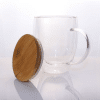 Glass Mug with Bamboo Lid Custom Printed Merchlist 4