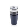 Custom Printed Hans Larsen Premium Glass Tumbler Merchlist_Blue