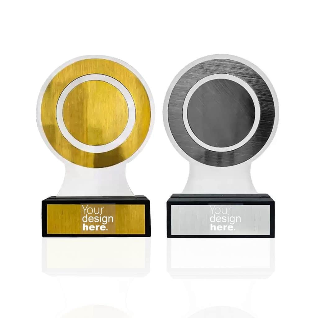 Custom printed trophy merchlist