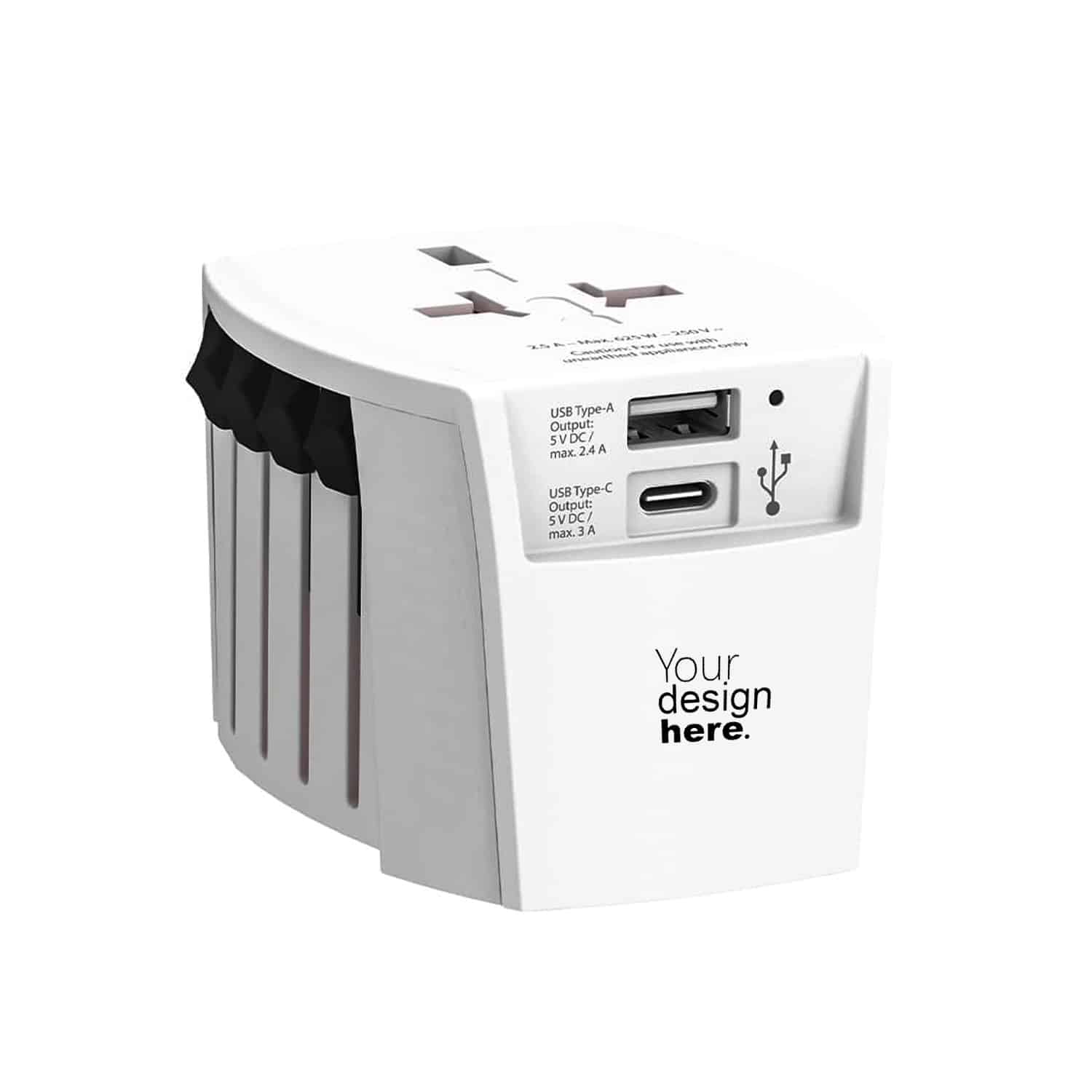 Custom SKROSS World Travel Adapter Printing Merchlist