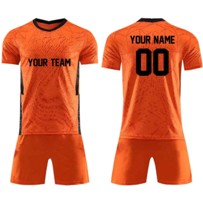 1. Main Custom Printed Soccer Football Team Jersey Kit Merchlist Sublimation