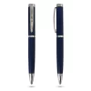 Custom Printed Engraved Grabb Ballpoint Pen Branded by Merchlist_Navy Blue