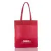 Custom Printed Mesh Promotional Shopping Tote Bag Merchlist_Red