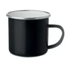 Custom Printed Metal Enamel Mug Merchlist_Black