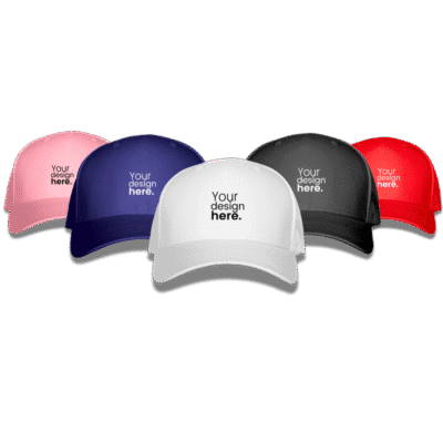 1. Main Custom Printed Classic Baseball Cap Merchlist Add Your Design or Logo to Custom 5-Panel Baseball Cap with Logo Design