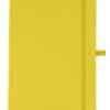 Custom Printed A5 PU Leather Notebook with Company Logo Merchlist_Front_Yellow