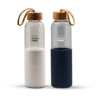 Custom Printed Glass Bottle with Silicone Sleeve