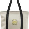 Custom Printed Two Tone Tote Bag Merchlist 2