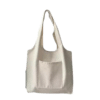 Custom Printed Cotton Shopper Bags with Logo Merchlist_Front
