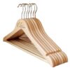 Custom Printed Personalized Wooden Coat Hangers Merchlist with Logo 3