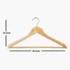 Custom Printed Personalized Wooden Coat Hangers Merchlist with Logo 6