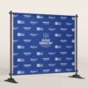 Custom Printed Step and Repeat Backdrop Banner Merchlist with Design Printed 2