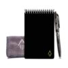 Custom Printed-notebook-rocketbook-mini-A6-with-custom-logo-gift-giveaways-merchlist-add-your-design-logo-black1