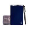 Custom Printed-notebook-rocketbook-mini-A6-with-custom-logo-gift-giveaways-merchlist-add-your-design-logo-navy-blue