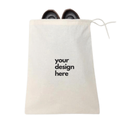 Custom Printed Cotton Shoe Bag