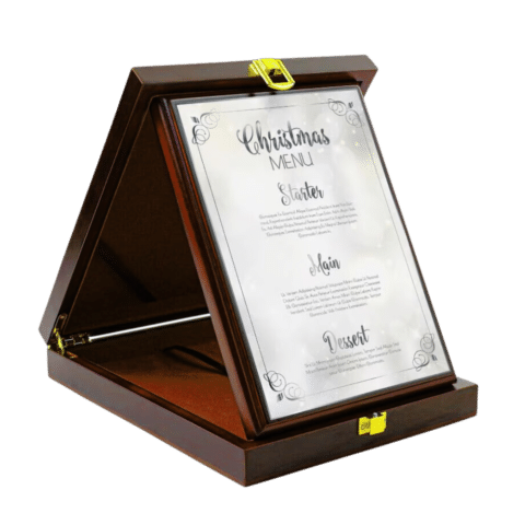 1. Main Custom Printed Wooden Vertical Plaque Appreciation Employee Award Recognition Trophy Merchlist