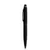 Custom Branded Rixos Rubberized Metal Stylus Pen with Company Logo Engraving Merchlist_Black