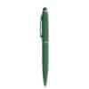 Custom Branded Rixos Rubberized Metal Stylus Pen with Company Logo Engraving Merchlist_Green