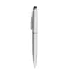 Custom Branded Rixos Rubberized Metal Stylus Pen with Company Logo Engraving Merchlist_Silver