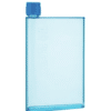 Custom Printed A5 Memo Water Bottle Merchlist with Company Logo_Sky Blue_Back