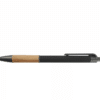 Custom Printed Blitz Ballpoint Pen with Bamboo Grip Add Your Logo to Pens Merchlist_Black copy