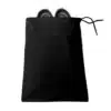 Custom Printed Cotton Shoe Bag Merchlist_Black