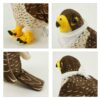 Custom Printed Falcon Plush Toy with Logo Gifting School Kids Corporate Merchlist 4