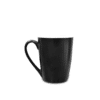 Custom Printed Office Stoneware Mug with Logo Personalized Merchlist_Black_Back