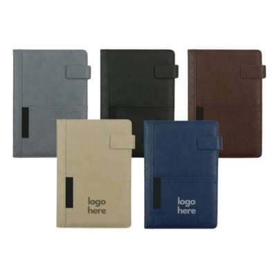 1. Main Custom Printed Dorniel A5 Leather Notebook Add Company Logo to Notebook Promotional Merchandise Merchlist