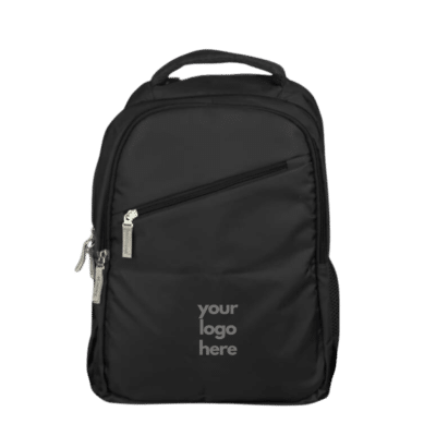 1. Main Custom Printed Essentials Office Laptop Backpack Onboarding Backpack Merchlist Add Your Logo to Backpack