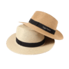 1. Main Custom Printed Fedora Panama Straw Hat Merchlist Add Your Logo or Initials to Straw Fedora Panama Hat Merchlist