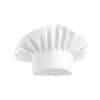 Custom Printed Chef Uniform Hat Chef Cap Hat Merchlist with Embroidered Printed Logo_White