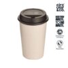 Custom Printed Circular Reusable Coffee Cup Add Your Design or Logo to Coffee Cup Merchlist_Black