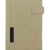 Custom Printed Dorniel A5 Leather Notebook Add Company Logo to Notebook Promotional Merchandise Merchlist_Beige