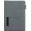 Custom Printed Dorniel A5 Leather Notebook Add Company Logo to Notebook Promotional Merchandise Merchlist_Grey