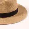 Custom Printed Fedora Panama Straw Hat Merchlist Add Your Logo or Initials to Straw Fedora Panama Hat Merchlist 6