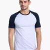 Custom Printed Raglan Short Sleeve T-shirt Add Your Design or Logo T-shirt Merchlist 2