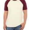 Custom Printed Raglan Short Sleeve T-shirt Add Your Design or Logo T-shirt Merchlist 7