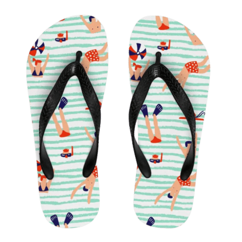 1. Main Custom Printed Flip Flop Slippers Merchlist Add Your Design or Logo to Flip Flops and Slippers