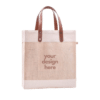 1. Main Custom Printed Juco Leather Tote Bag Merchlist Add Your Logo to Tote Bag