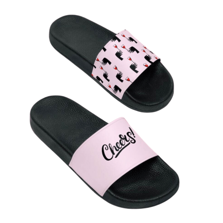 custom slide sandals