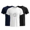 1. Main Custom Printed Slim Fit T-shirt Merchlist Add Your Design or Logo to Custom Slim Fit Crew Neck T-shirt