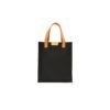 Custom Printed EcoChic Shopper Tote Bag Merchlist Add Your Design or Logo to Shopping Tote Bag_Black