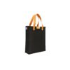 Custom Printed EcoChic Shopper Tote Bag Merchlist Add Your Design or Logo to Shopping Tote Bag_Black 2